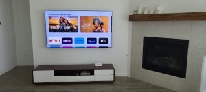 Professional TV mounting services. 