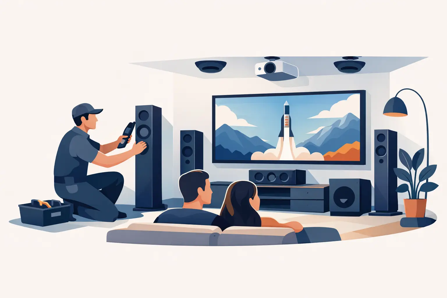 Home Theater Setup Service That Gets It Right