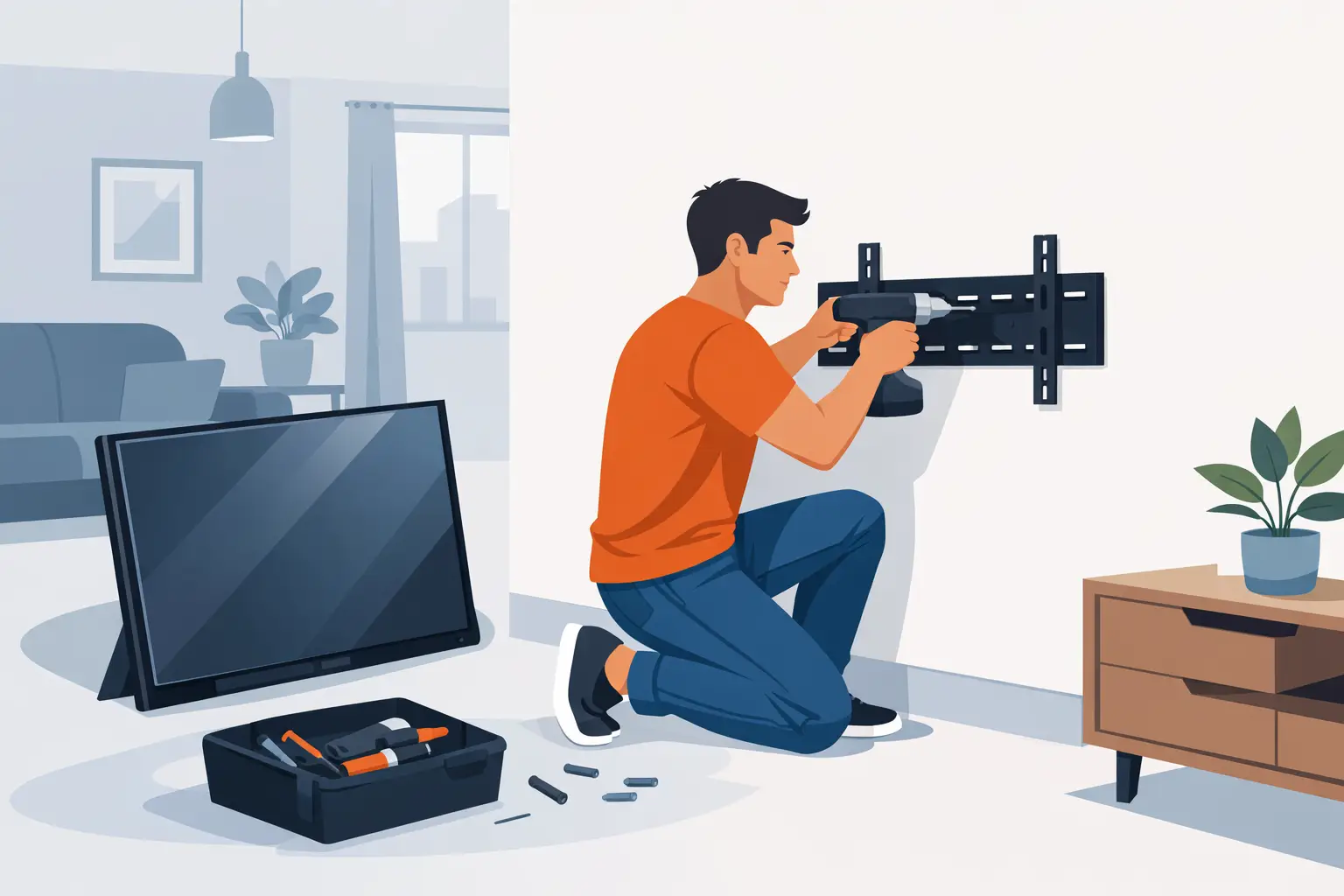Can Renters Mount TV Walls? Yes - Carefully