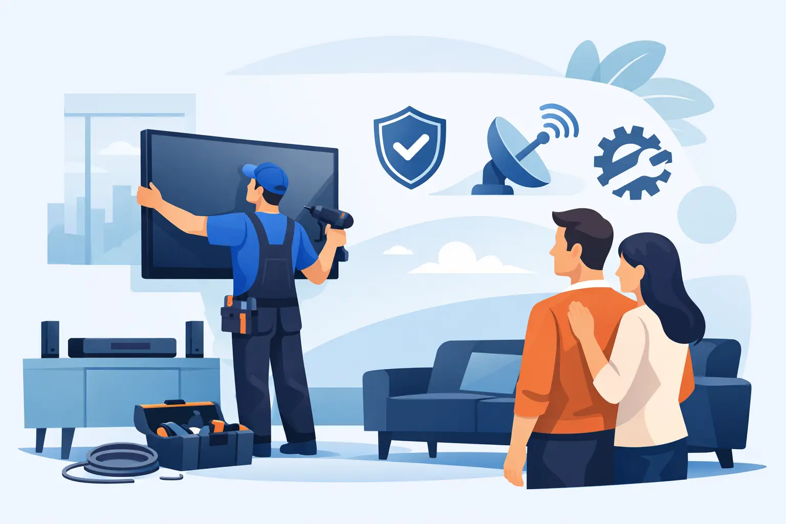 Professional TV Installation Service Benefits