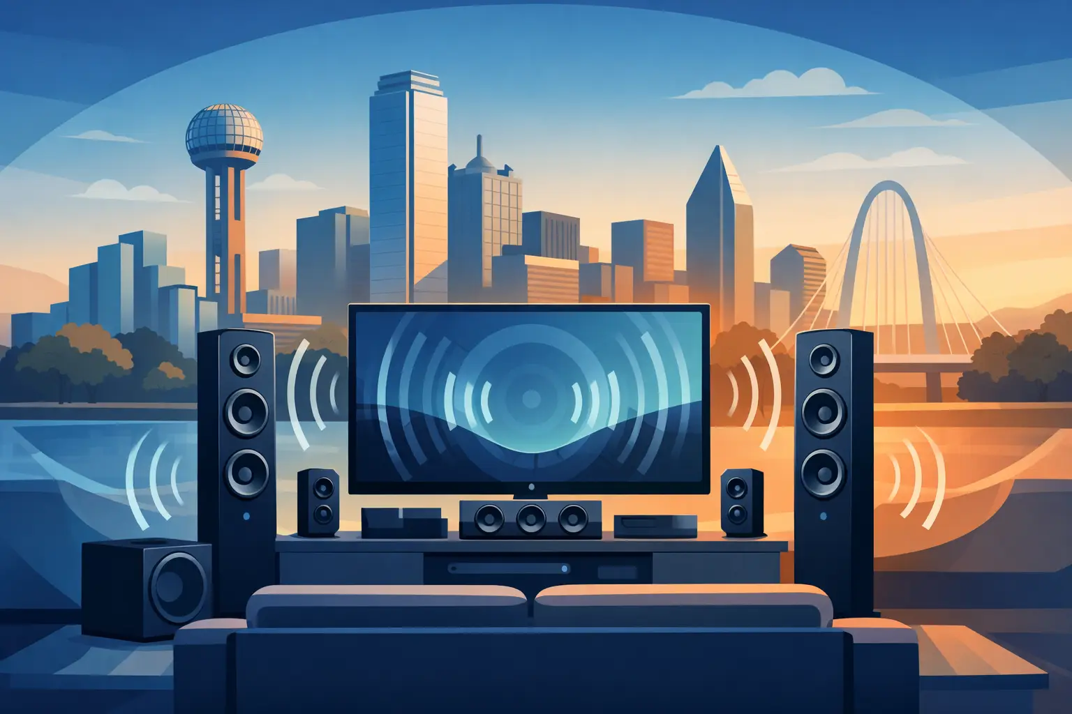 Surround Sound Installation Near Me in Dallas